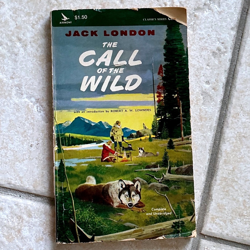 Jack London The Call of the Wild Airmont Classics Paperback 1964 Vintage Fair